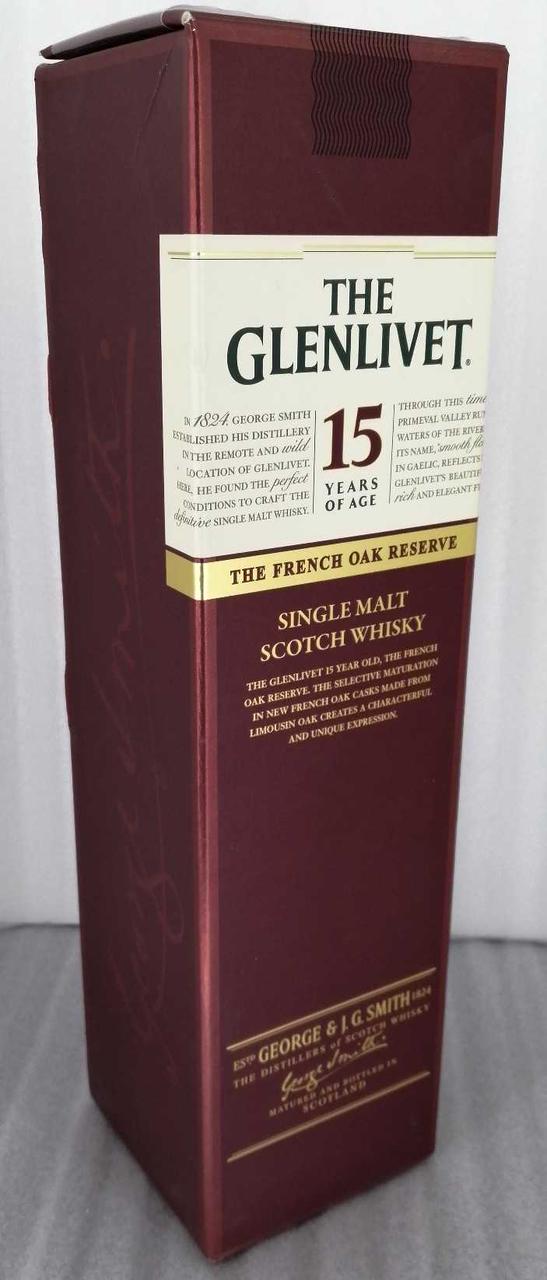 THE GLENLIVET|ザ・クレンリベット 15年 フレンチオークリザーブ
