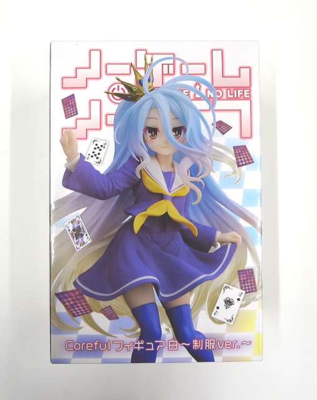 【未開封】COREFUL フィギュア白 制服VER