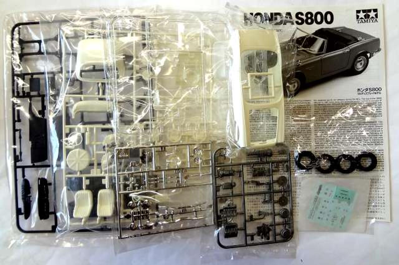 値下げ！！新品未使用 タミヤ M-05 HONDA S800 塗装済ボディー