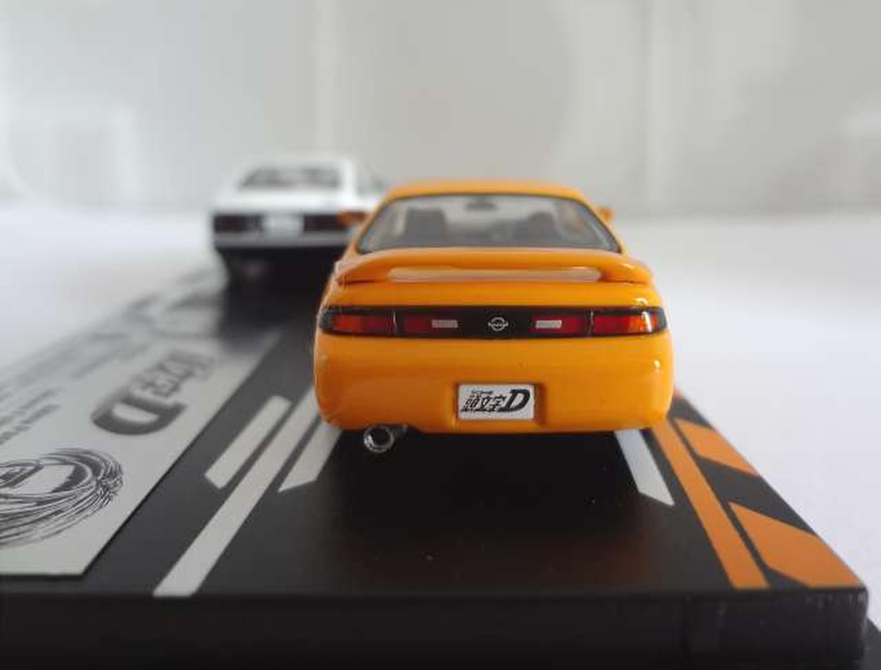 BURST　21冊セット MODELER'S 1/64 頭文字D セットVol.19 中村賢太シルビア(S14