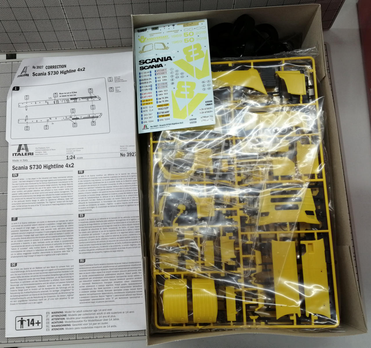 イタレリ　クラシックトラック　希少　初期生産　訳あり 1/24　ビンテージ品♪ Yahoo!オークション - ITALERI イタレリ 1／24 クラシック