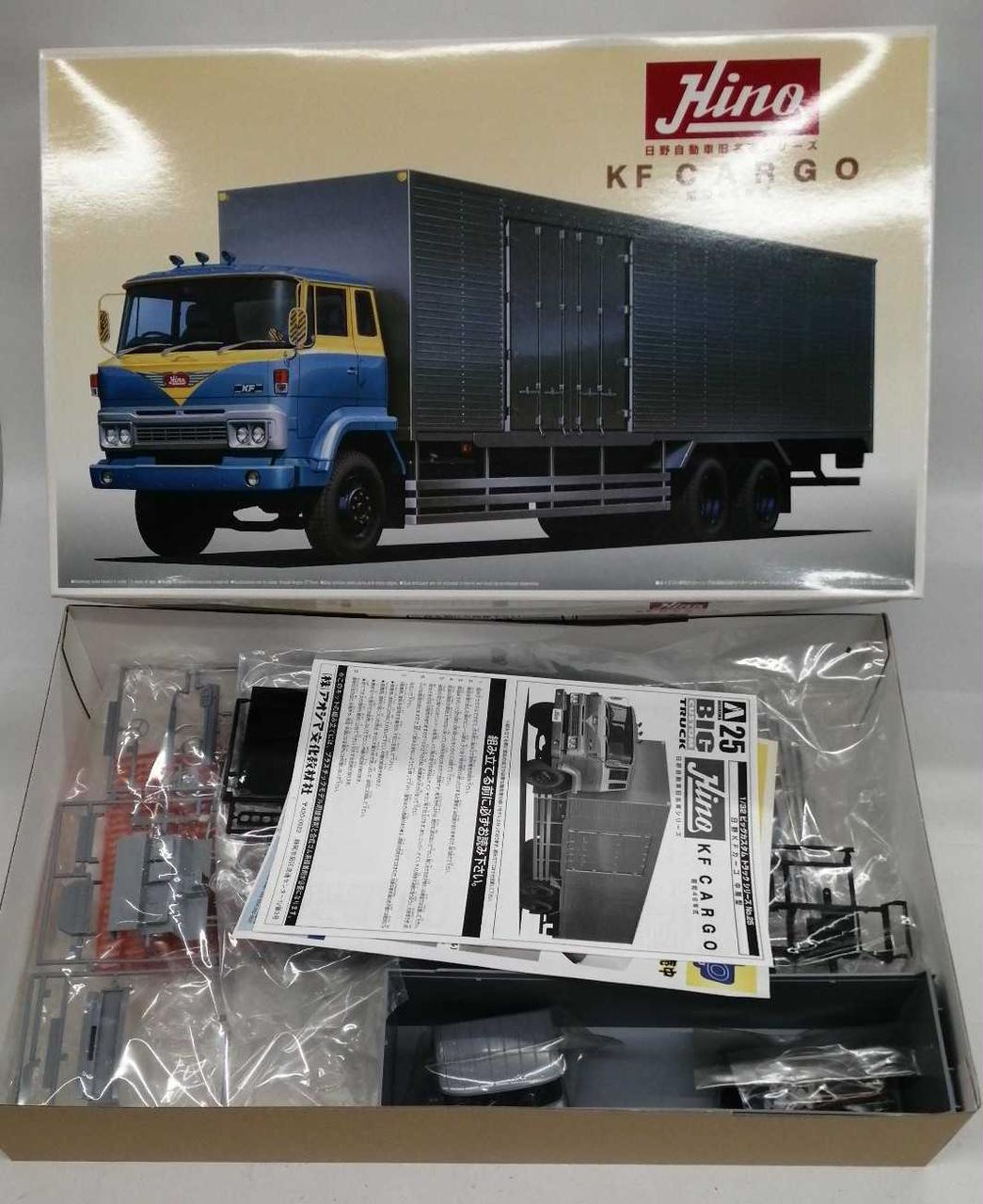 新品　アオシマ BIG CUSTOM KF CARGO　日野　KF　カーゴ　中期 Amazon | アオシマ BIG CUSTOM TRUCK KF CARGO 日野 KF カーゴ