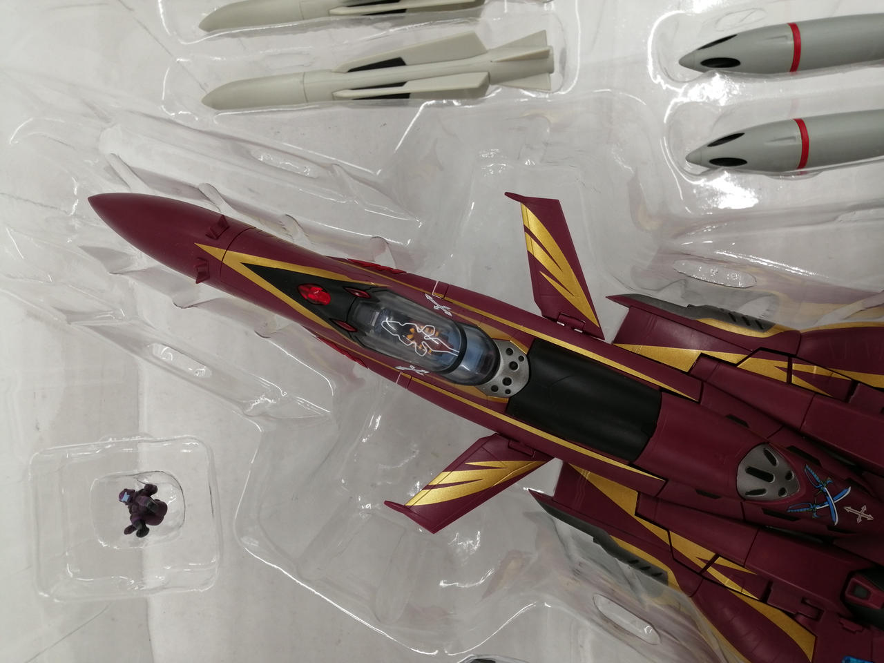 Arcadia 1/60 Fully Deformed SV-51γ Nora Polyansky Bordflugzeug Macross Zero - Bild 9 von 13
