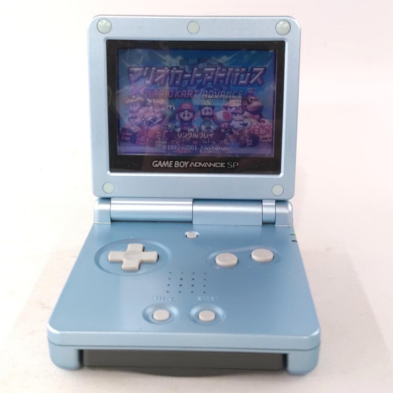 ニンテンドウ(NINTENDO)|ゲームボーイアドバンスSP(アズライトブルー