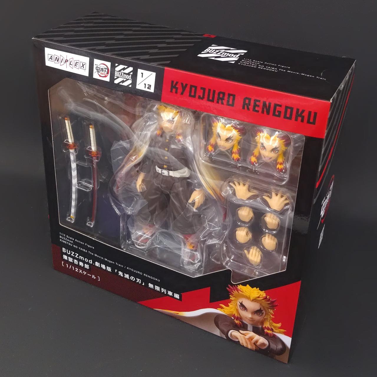 【新品未使用】鬼滅の刃無限列車編フィギュアコンプリートセット 8/31まで【未開封品】BUZZmod.劇場版 鬼滅の刃 無限列車編