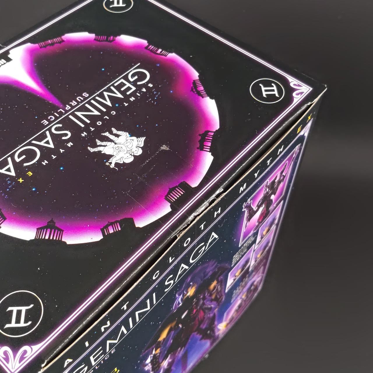 外箱、二度貼りの為に開封