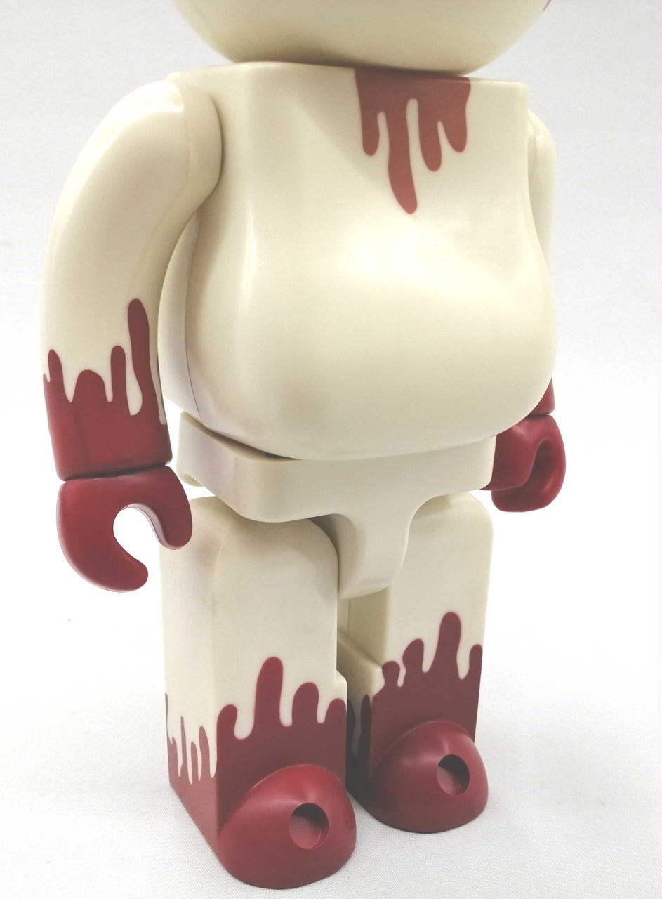 MEDICOM TOY - ベアブリック　400%　甲本ヒロト　血みどろ 甲本ヒロトモデル ベアブリック 血みどろ 400％ 直筆サイン入り
