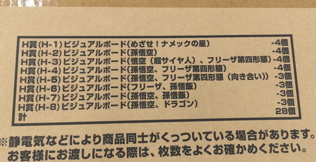 ビジュアルボード28個セットです