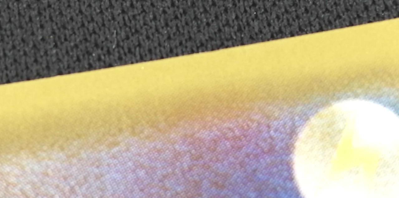 裁断粗さ部分有