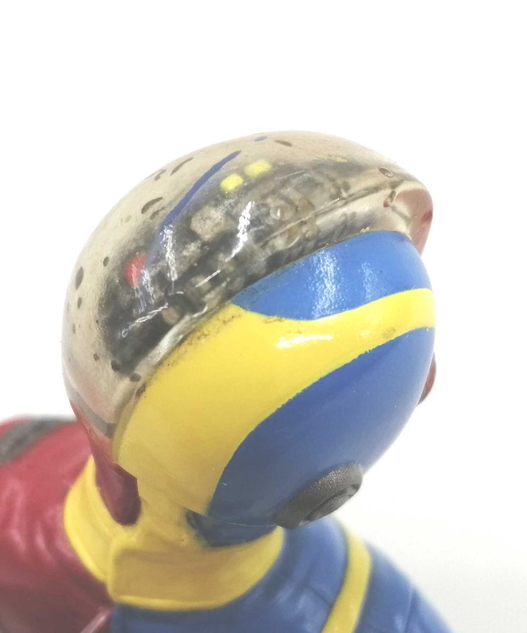 若干頭部汚れ有