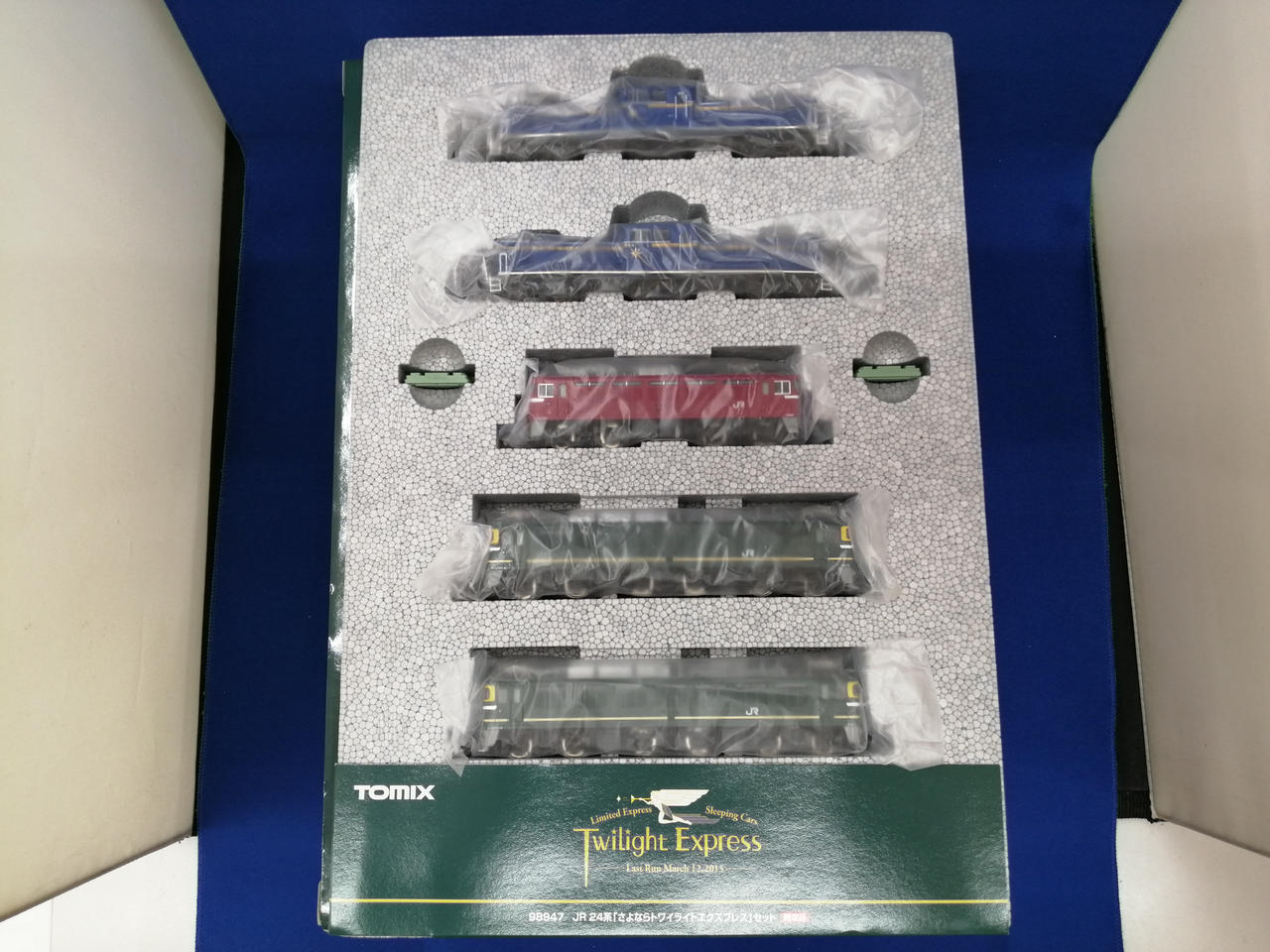 新品未使用 TOMIX 24系 「さよならトワイライトエクスプレス」98947 RWM]98947 限定品 JR 24系 「さよならトワイライトエクスプレス