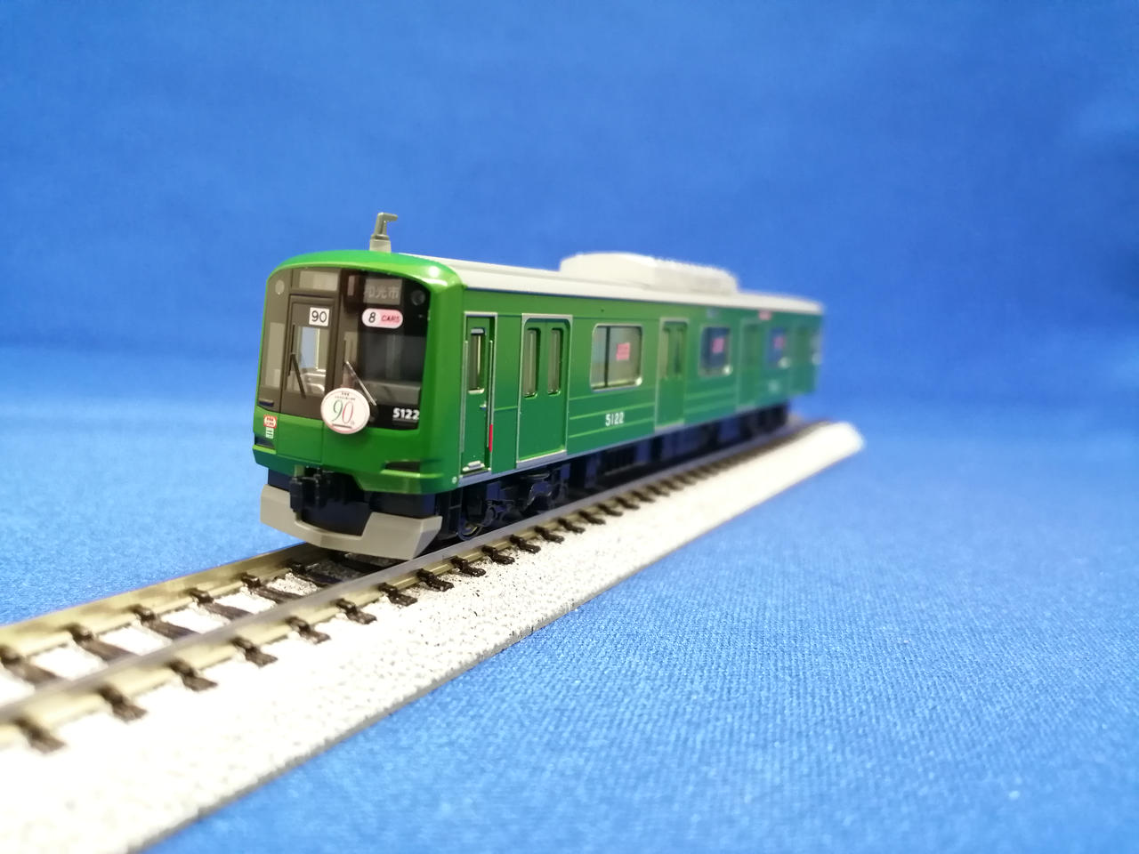 KATO|東急電鉄東横線5000系青ガエルラッピング8両セット|HARDOFF