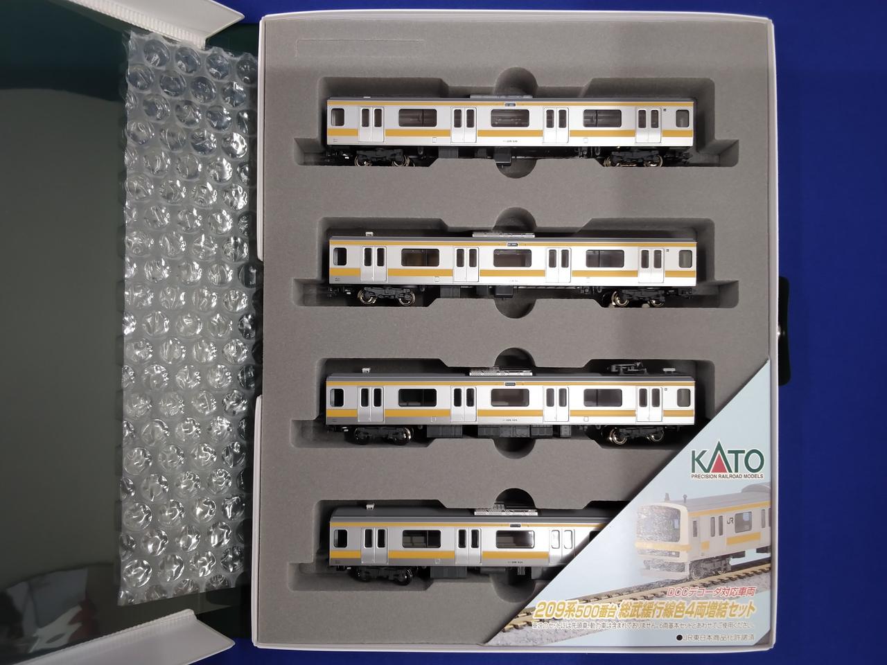 カトー(KATO)|209系500番台 総武線緩行線色 基本増結10両セット