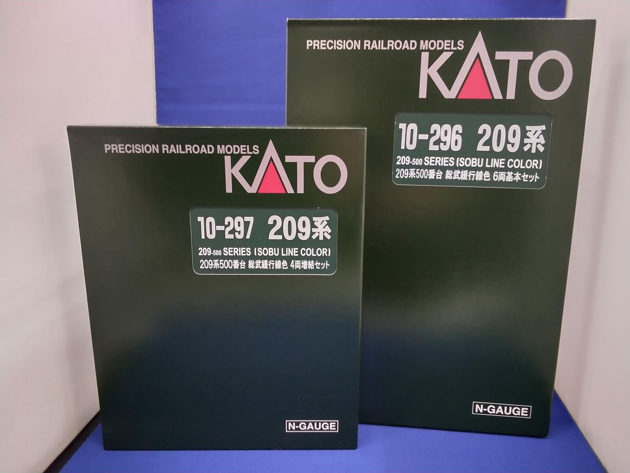 ☆KATO 10-296 209系500番台総武緩行線色基本増結10両