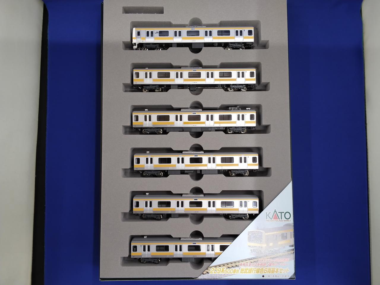★KATO 10-296   209系500番台総武緩行線色基本増結10両セット カトー(KATO)|209系500番台 総武線緩行線色 基本増結10両セット