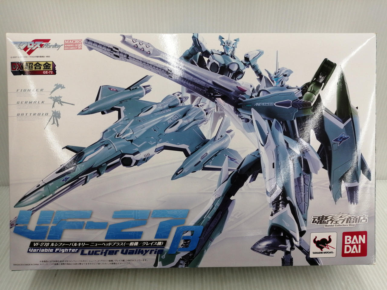 DX超合金 VF-27β ルシファーバルキリー ニューヘッドプラス