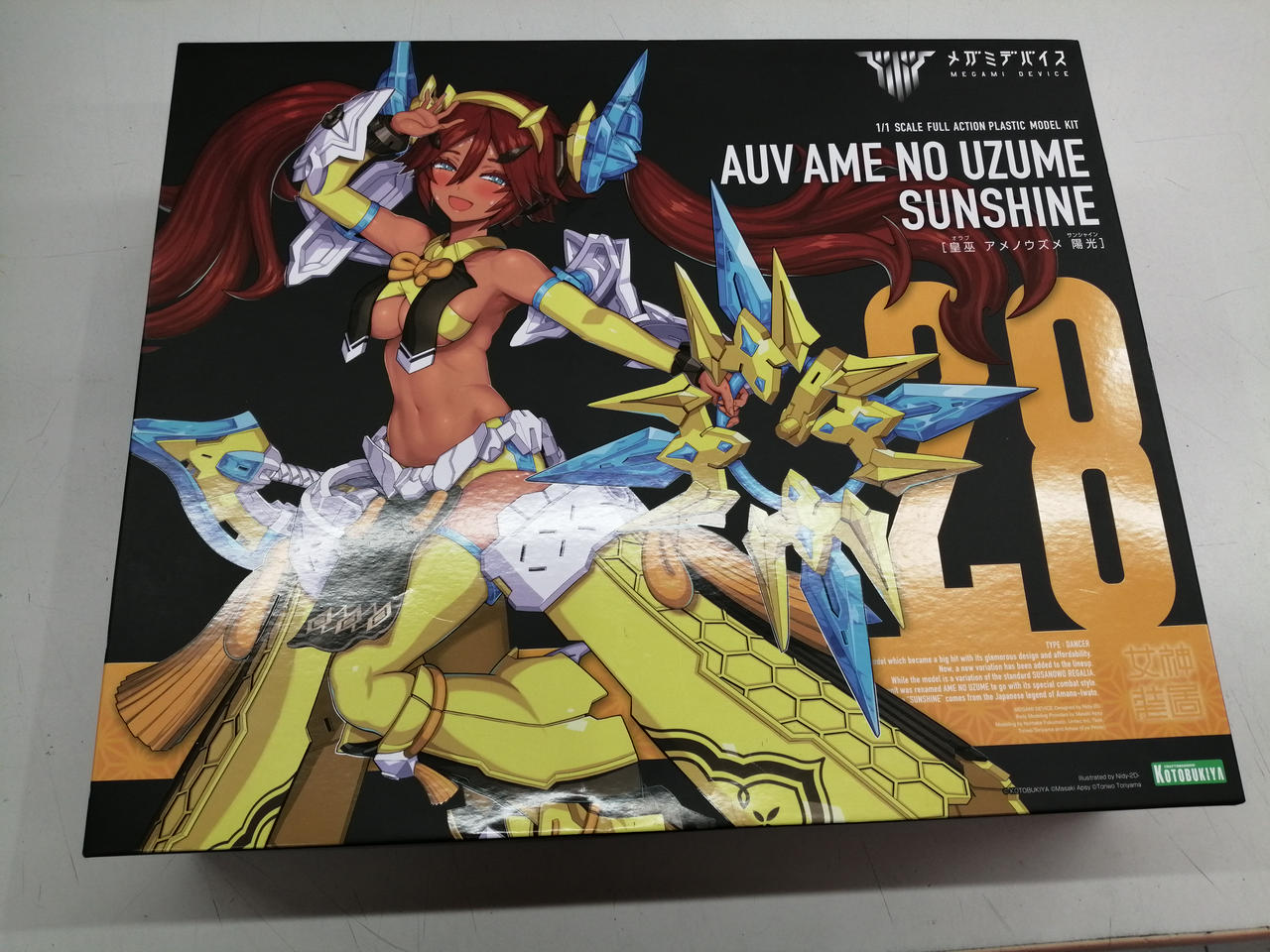 メガミデバイス　アメノウズメ　未開封 メガミデバイス】MEGAMI DEVICE 皇巫 アメノウズメ 陽光｜Yahoo