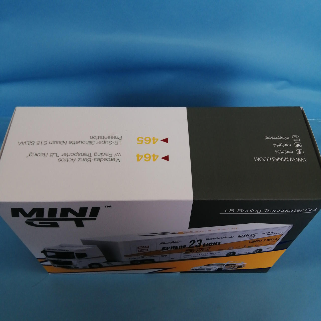 MINI GT|LB RACING レーシングトランスポーターセット|HARDOFF