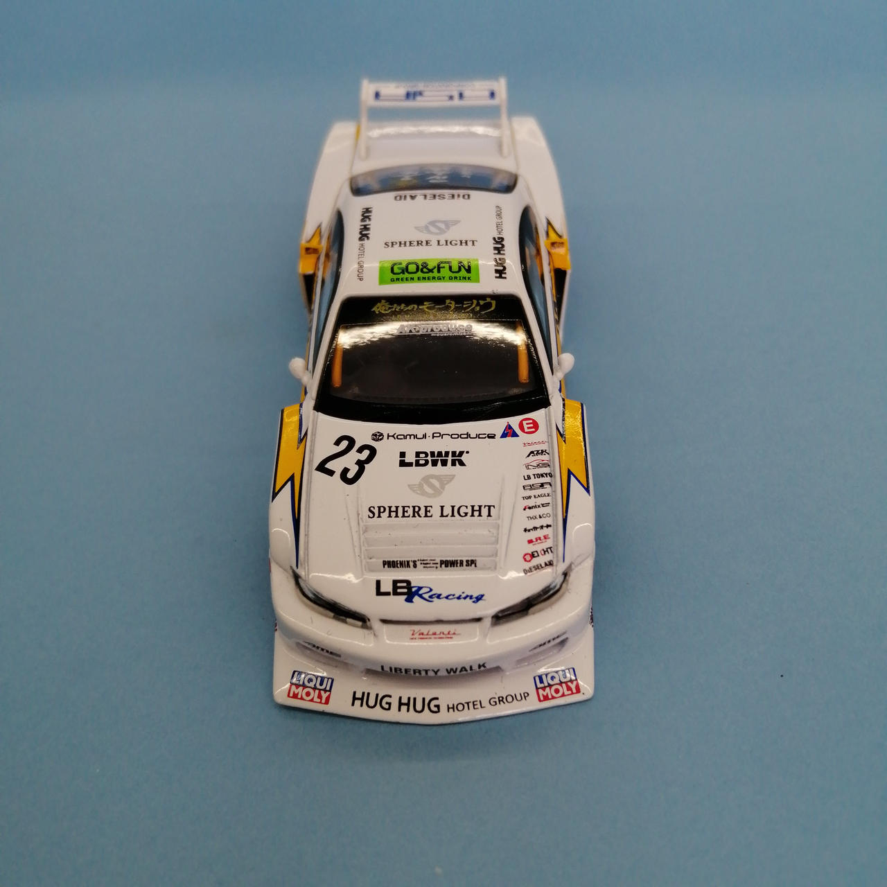1/64スケール MINI GT「LB Racing レーシングトランスポーター