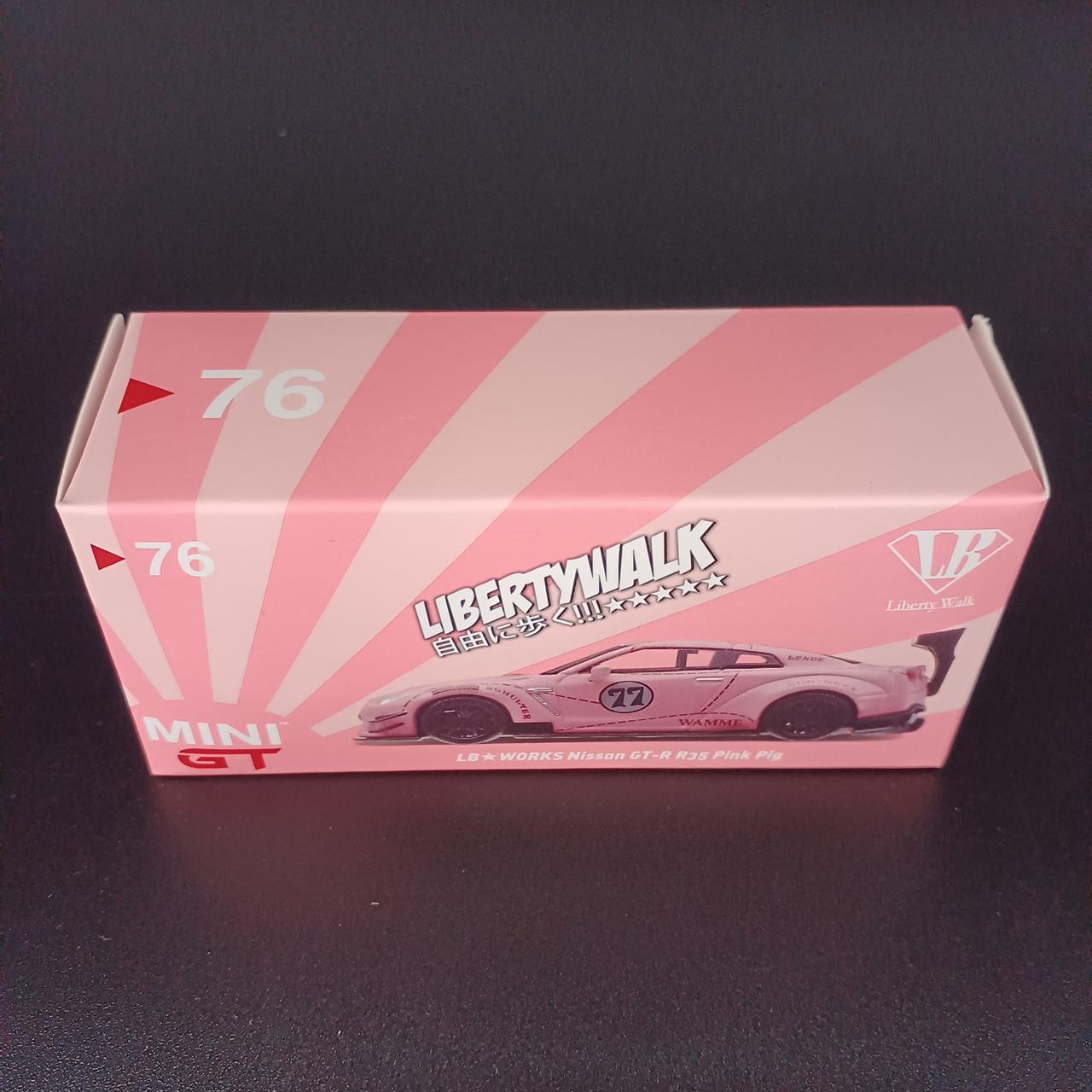 マ*ー様 LIBERTY WALK 76 ピンク ミニカー マ*ー様 LIBERTY WALK 76 ピンク ミニカー マ*ー様 LIBERTY WALK 76