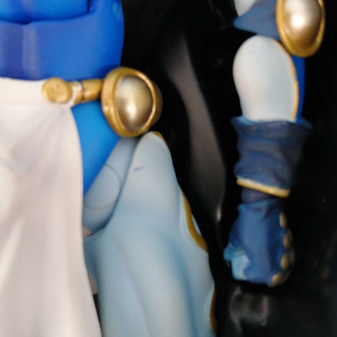 右足後部にキズあり