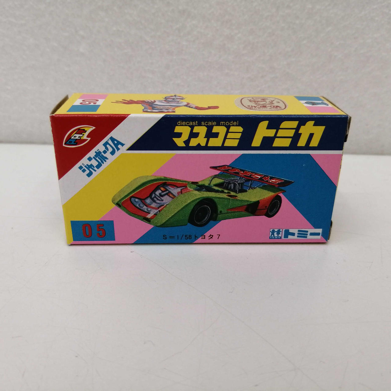 トミカ マスコミトミカ ジャンボーグA トヨタ7 シール未使用 日本製 トミカ マスコミトミカ ジャンボーグA トヨタ7 シール未使用