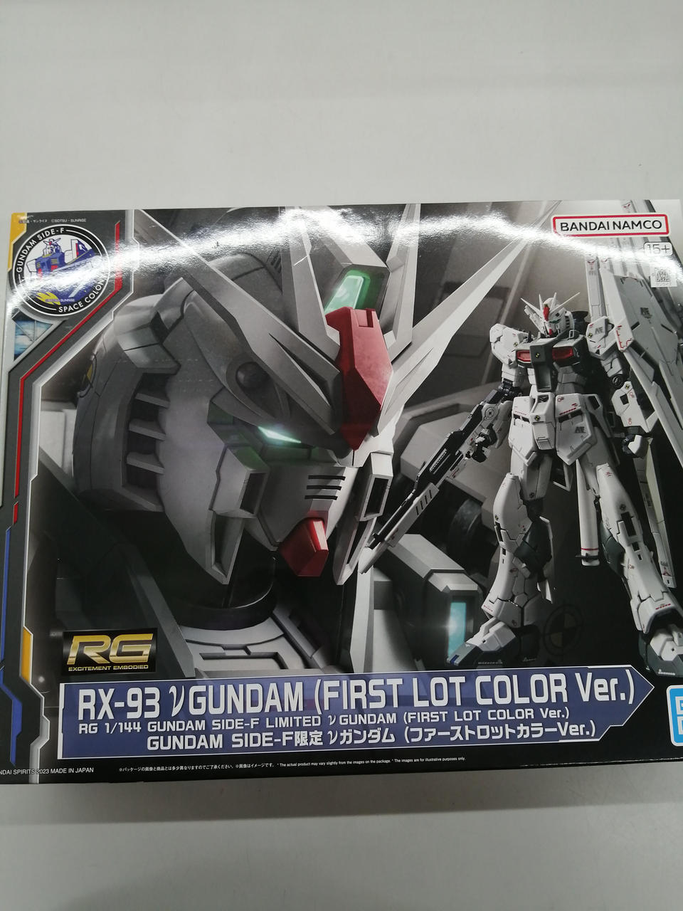 BANDAI 型番：GUNDAMU SIDE-F限定 Vガンダム(ファーストロッ RG1/144ガンプラ 11,000円