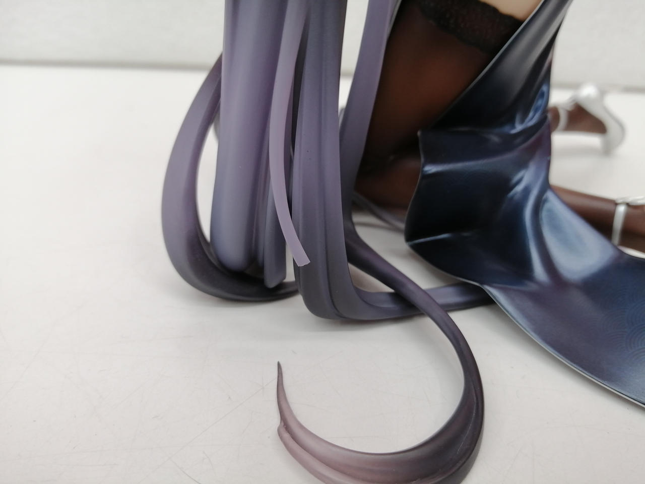 髪の毛破損あり