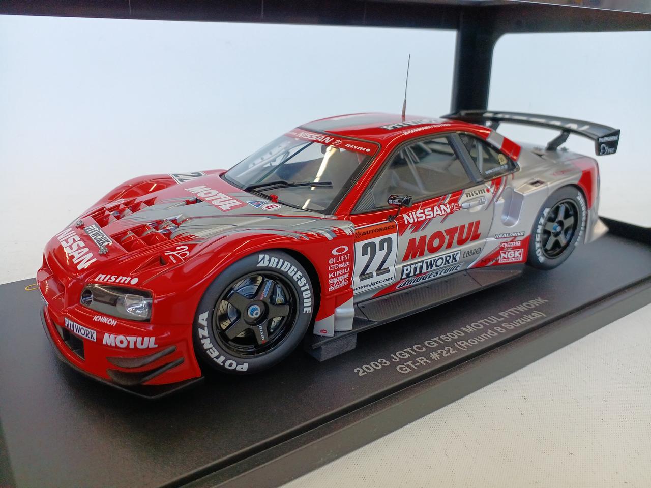 オートアート 1/18 2003 JGTC GT500 MOTUL GT-R オートアート 1/18 2003 JGTC GT500 MOTUL GT-R オートアート 1