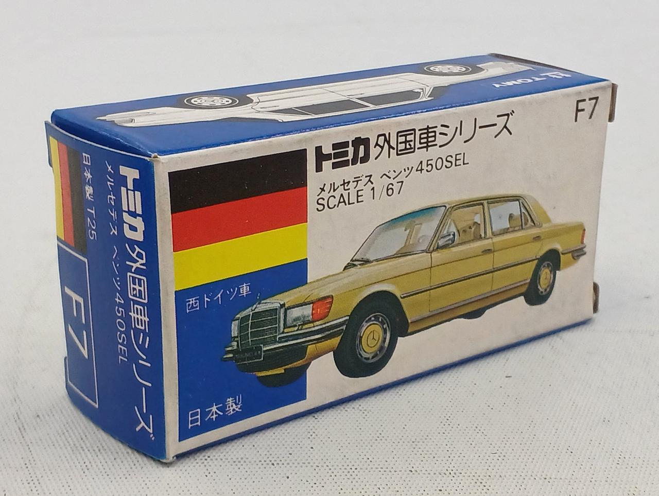トミカメルセデスベンツ450 SEL　グループＡフェア ダンロップ仕様 ミニカーショップグローバル - トミカ F7 メルセデスベンツ