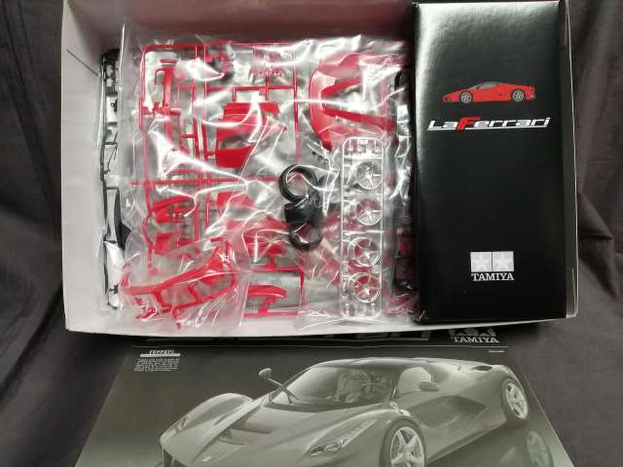 【新品】【未組立】TAMIYA LaFerrari プラモデル 1/24 Tamiya 1/24 Ferrari Laferrari Model Kit Unboxing And Review