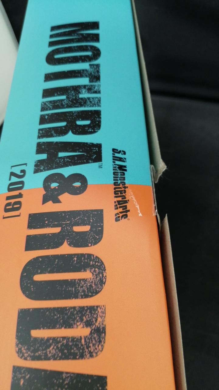 外箱に破れあります。