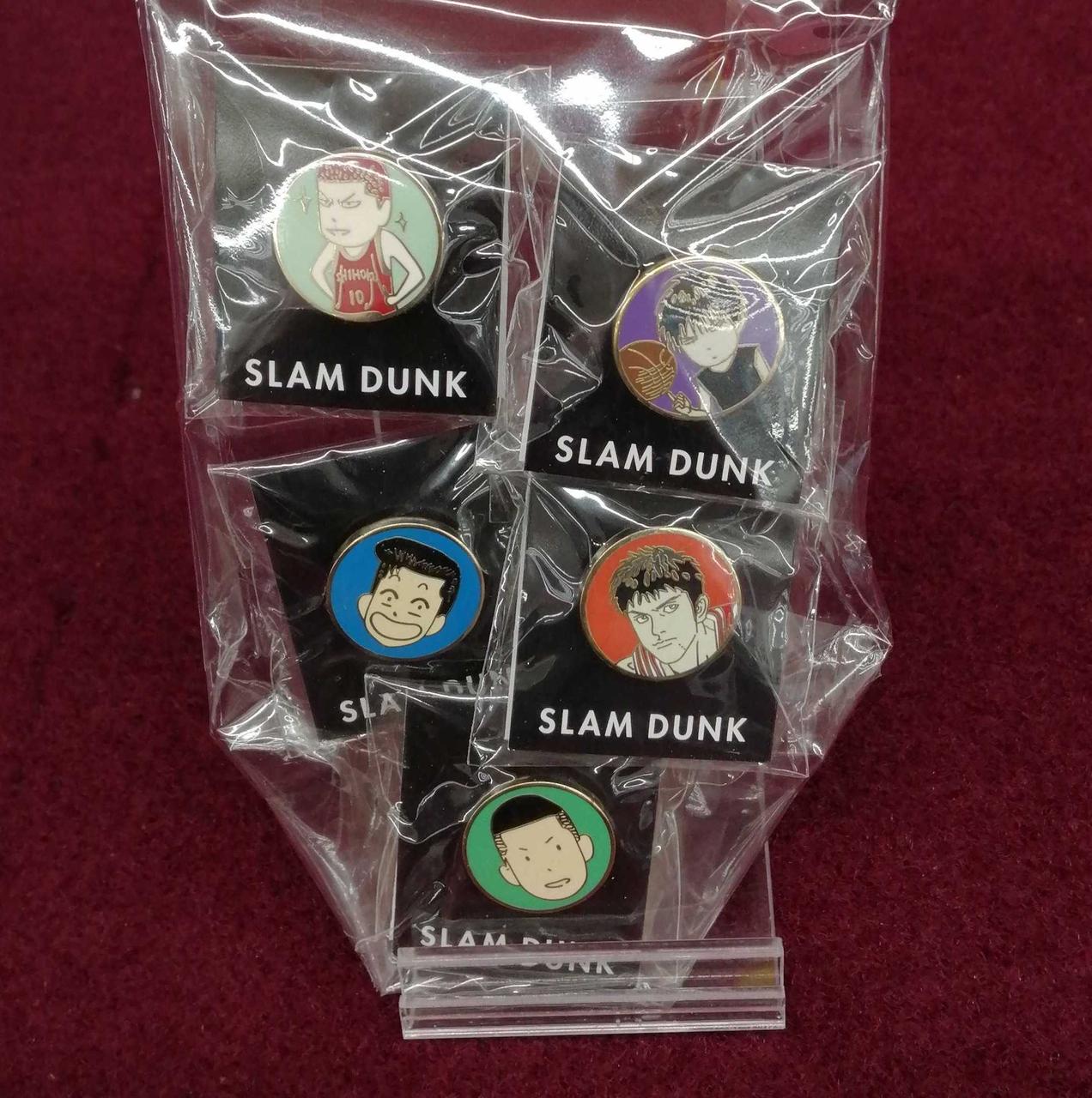 スラムダンク ピンバッジ スラムダンク/クレヨンしんちゃん 限定