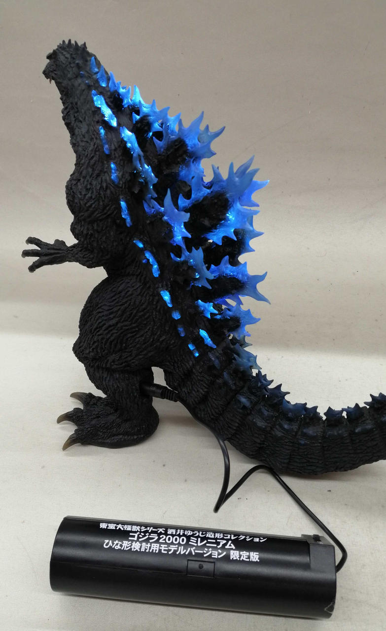 酒井ゆうじ造形ゴジラ2000ミレニアムひな形検討用モデルバージョン