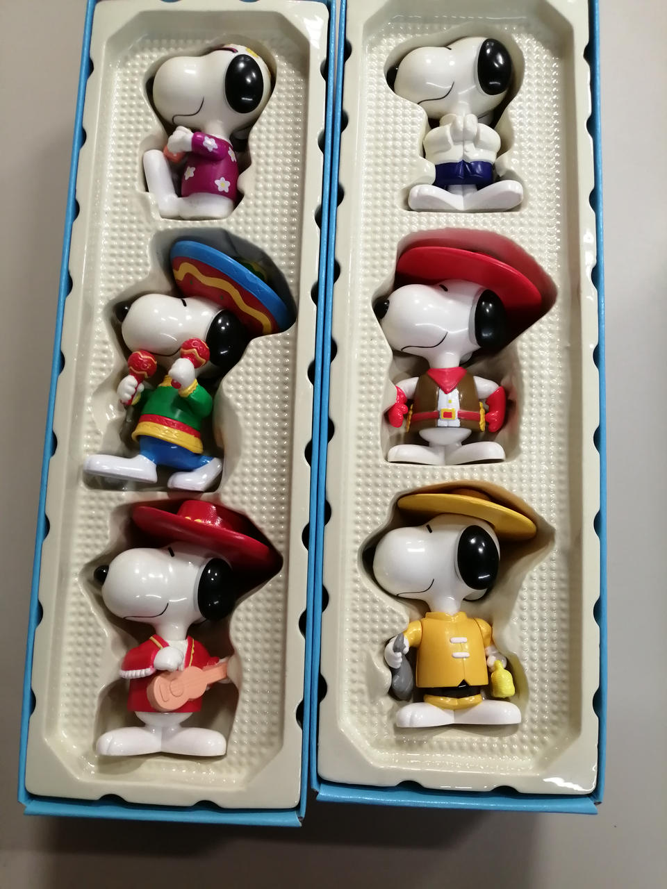 スヌーピー ハッピーセット1.2 フィギュアワールドツアーコレクション スヌーピー ハッピーセット1.2 フィギュアワールドツアー