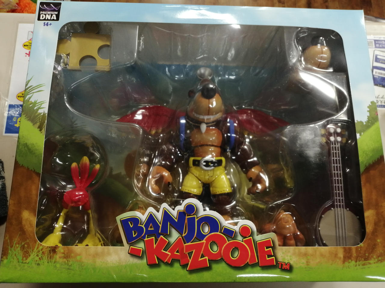 バンジョーとカズーイ アクションフィギュアPREMIUM DNA TOYS