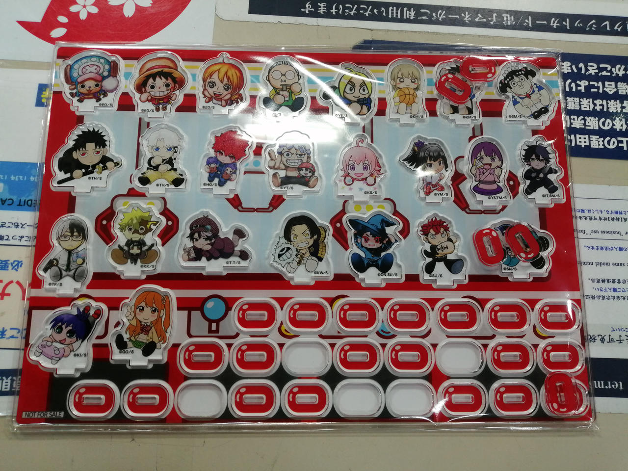 少年ジャンプ アクリルプチフィギュア