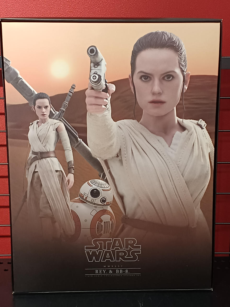 ホットトイズ ムービー・マスターピース　レイ　スターウォーズEP7 修行に励む覚醒ヒロイン！ホットトイズ【ムービー