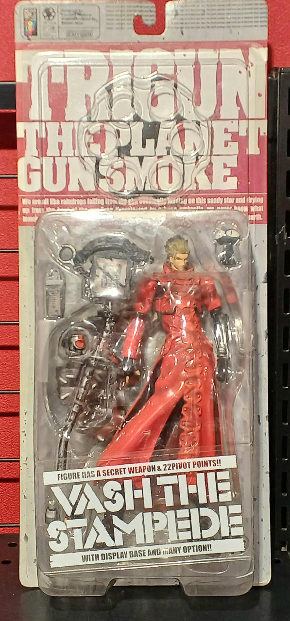 TRIGUNプラネット ガンスモーク海洋堂ヴァッシュ スタンピード