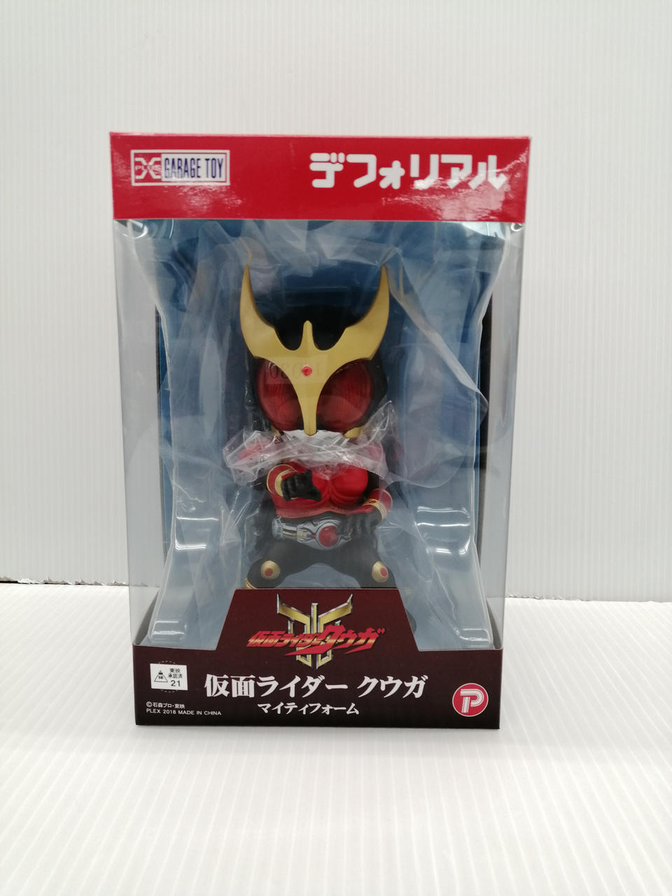 エクスプラス　デフォリアル　仮面ライダークウガ　マイティフォーム　フィギュア デフォルメ×リアルがコンセプトのフィギュア「デフォリアル」に