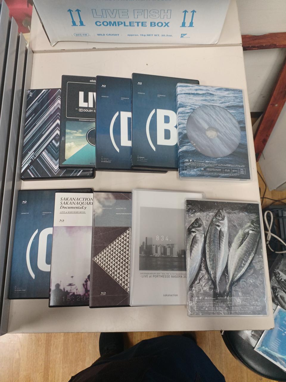 完全受注生産限定　LIVE FISH-COMPLETE BOX- サカナクション LIVE FISH COMPLETE BOX - メルカリ