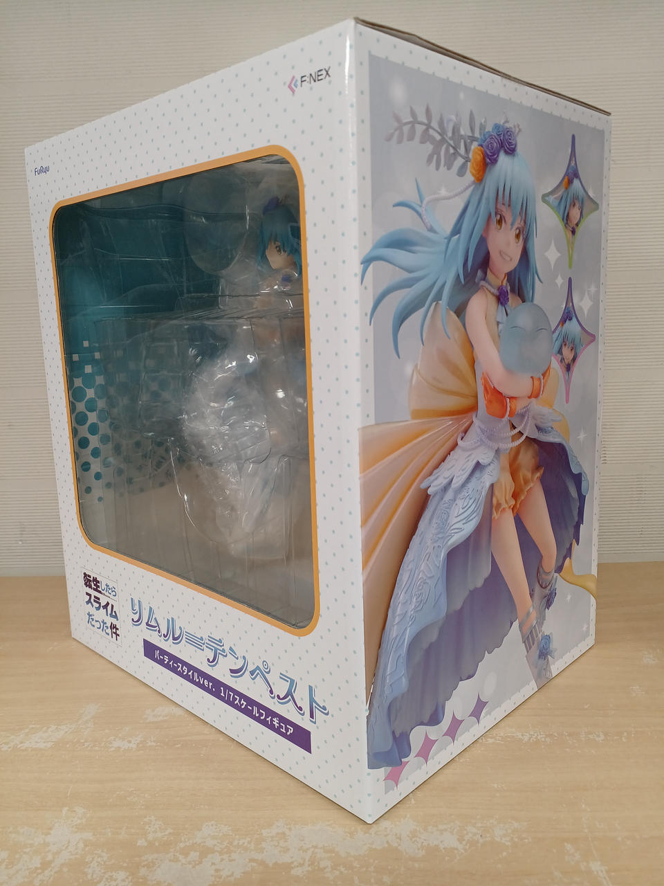 F:NEX フリュー リムル＝テンペスト パーティースタイルver. フィギュア 華やかなパーティードレス姿を再現！『転スラ』リムル=テンペストが