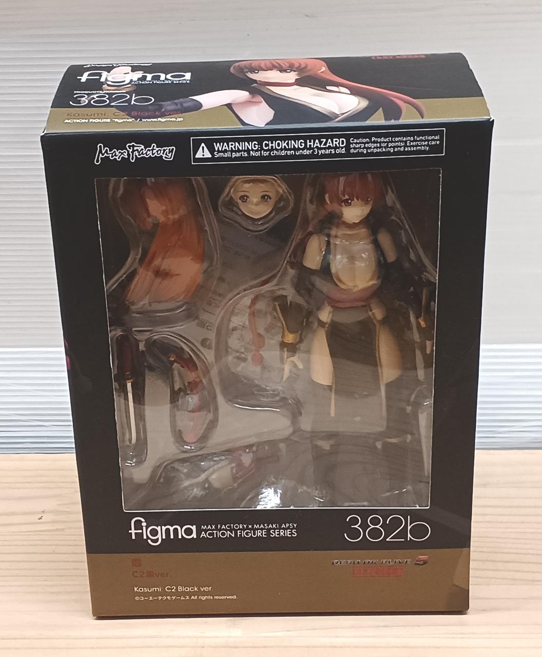 Max Factory Figma 382B Kasumi C2 Black Ver Dead Or Alive 5