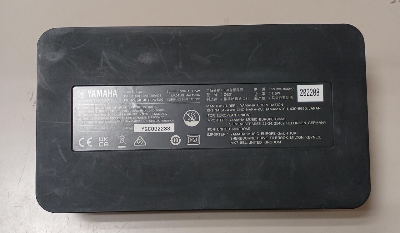 YAMAHA ZG01 オーディオインターフェイス　中古 Amazon.co.jp: ヤマハ(YAMAHA) ゲーム/配信用オーディオミキサー