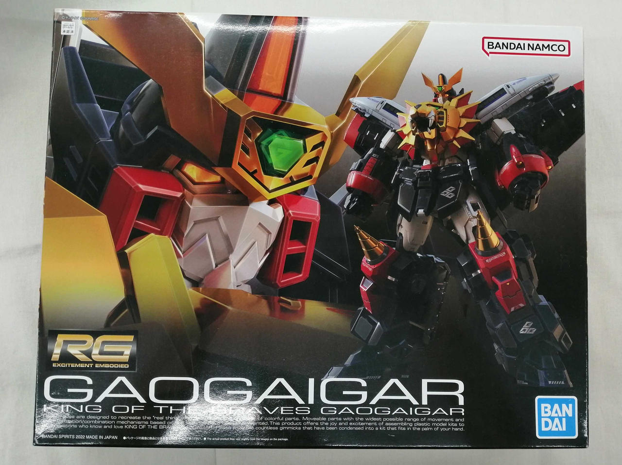 BANDAI NAMCO Entertainment - rg ガオガイガー　新品　送料無料　勇者王　即決価格 RG ガオガイガー│株式会社BANDAI SPIRITS（バンダイスピリッツ）
