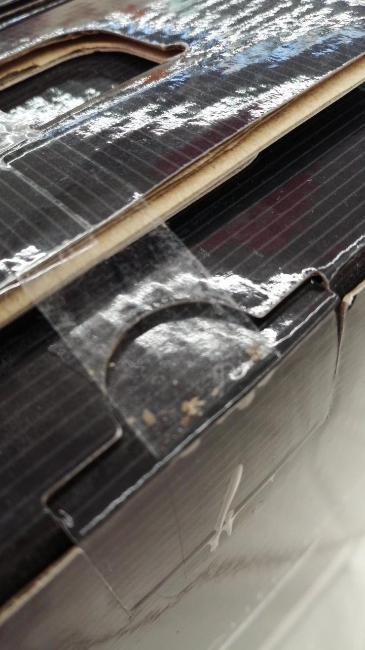 テープ部分汚れ有り