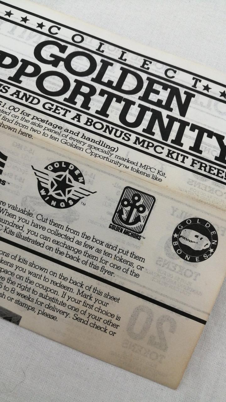 組立説明書ヤケあり