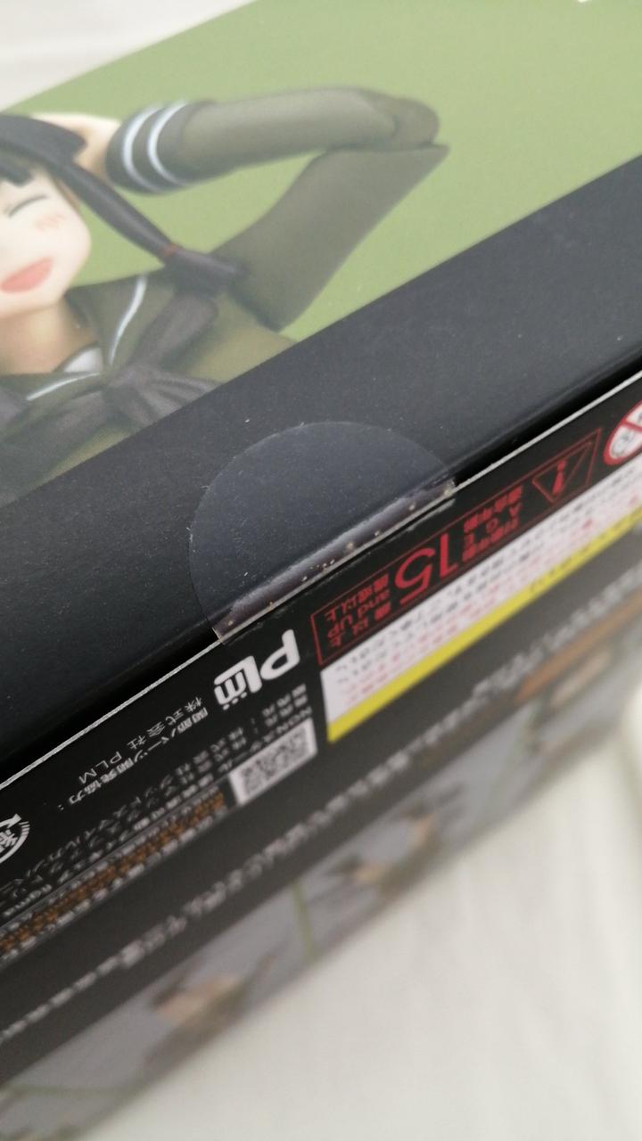 テープ部分：汚れあり