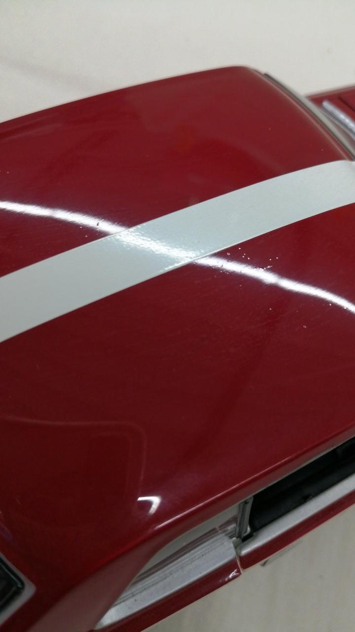 ルーフ：塗装浮きあり