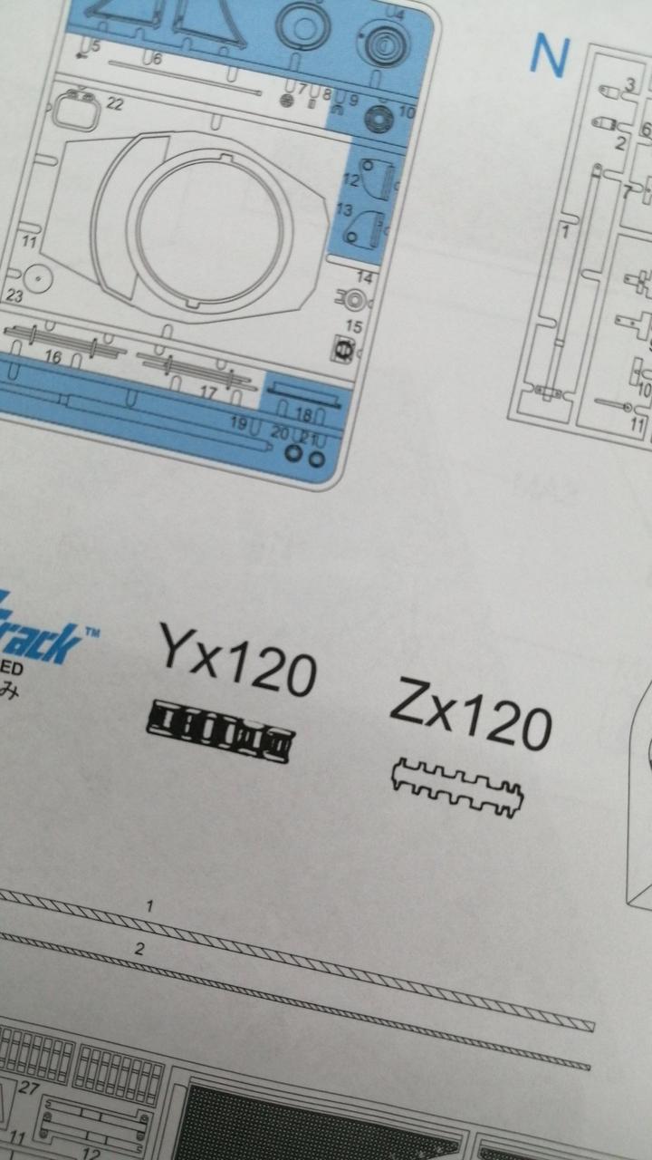Y Z パーツ個数未チェックてす。